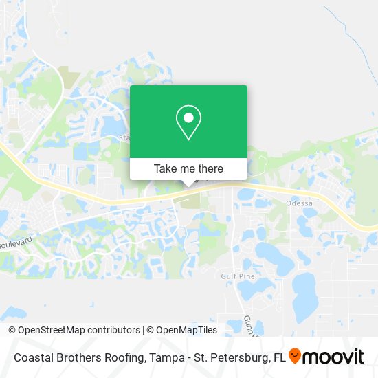 Coastal Brothers Roofing map