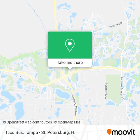 Mapa de Taco Bus