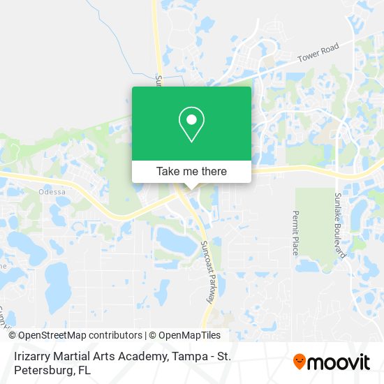 Irizarry Martial Arts Academy map