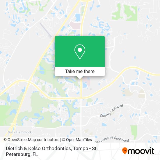 Dietrich & Kelso Orthodontics map