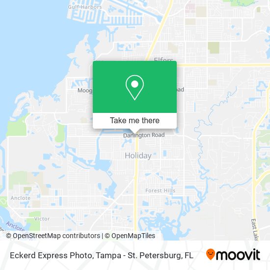 Eckerd Express Photo map
