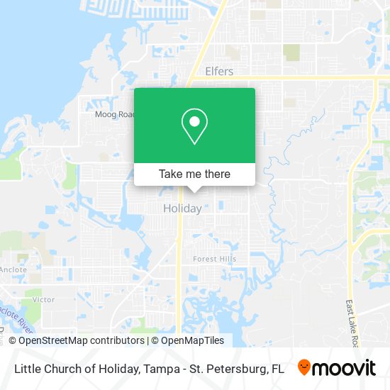 Little Church of Holiday map