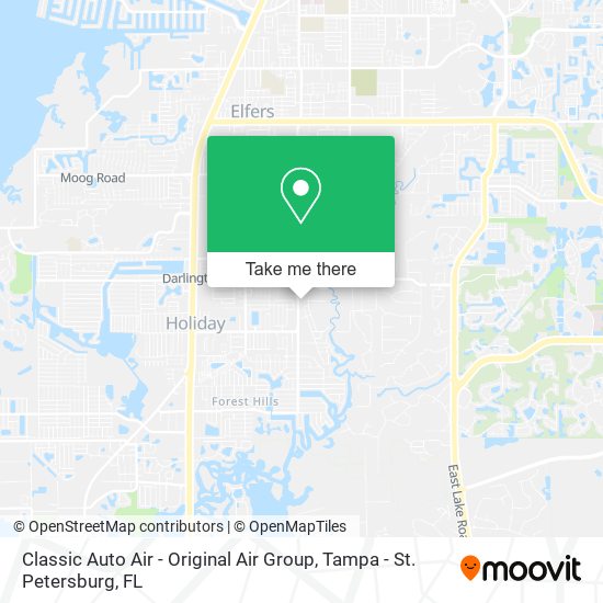 Classic Auto Air - Original Air Group map