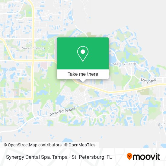 Mapa de Synergy Dental Spa