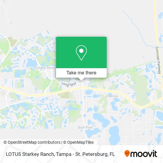 LOTUS Starkey Ranch map