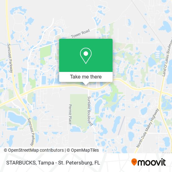 STARBUCKS map