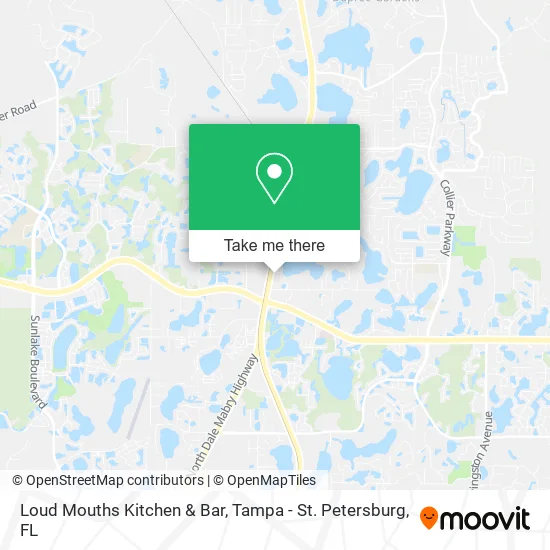 Mapa de Loud Mouths Kitchen & Bar