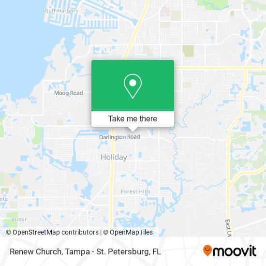 Renew Church map