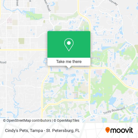 Cindy's Pets map