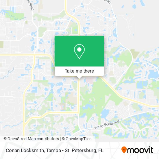 Conan Locksmith map