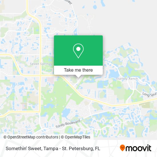 Somethin' Sweet map