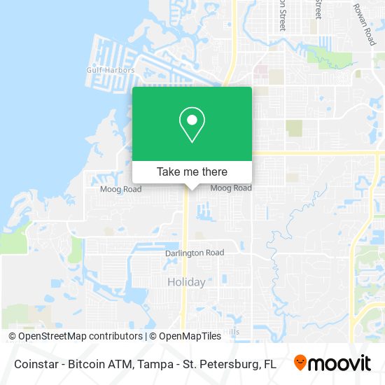 Coinstar - Bitcoin ATM map