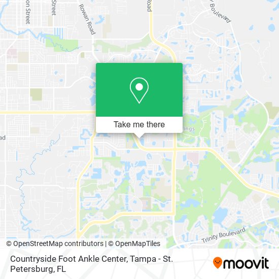 Countryside Foot Ankle Center map