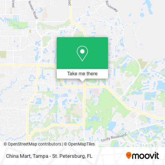 China Mart map