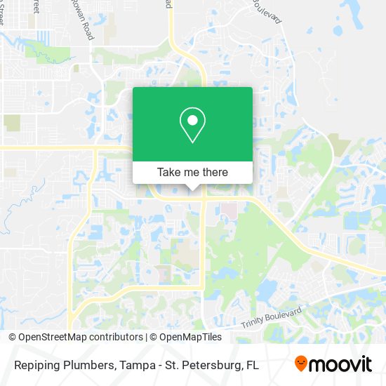 Repiping Plumbers map