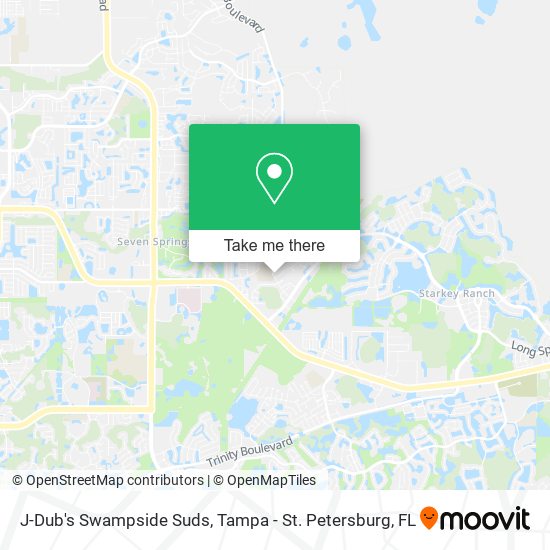 J-Dub's Swampside Suds map