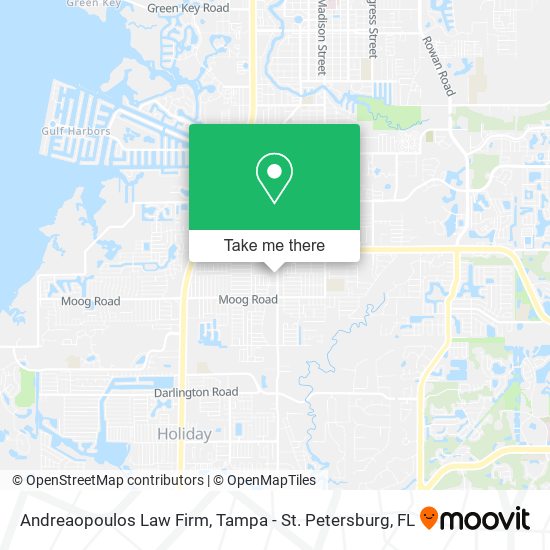 Andreaopoulos Law Firm map