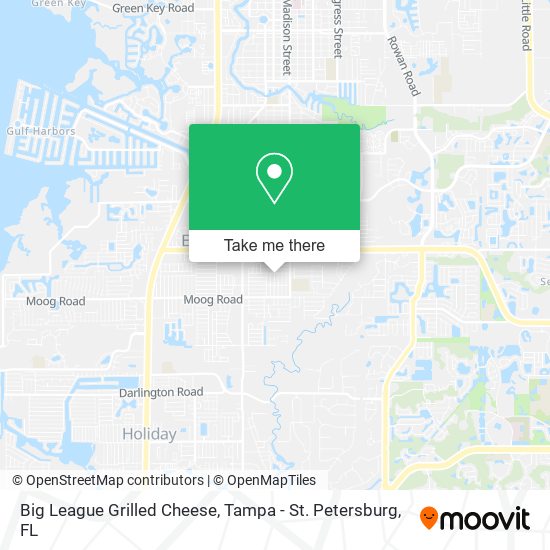 Mapa de Big League Grilled Cheese