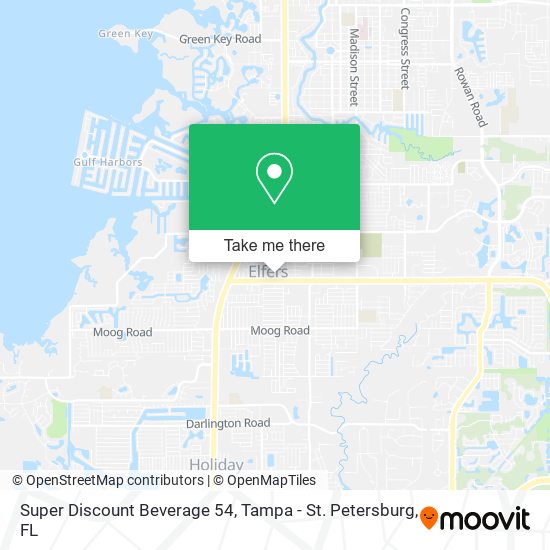 Super Discount Beverage 54 map