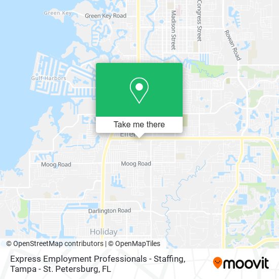 Express Employment Professionals - Staffing map