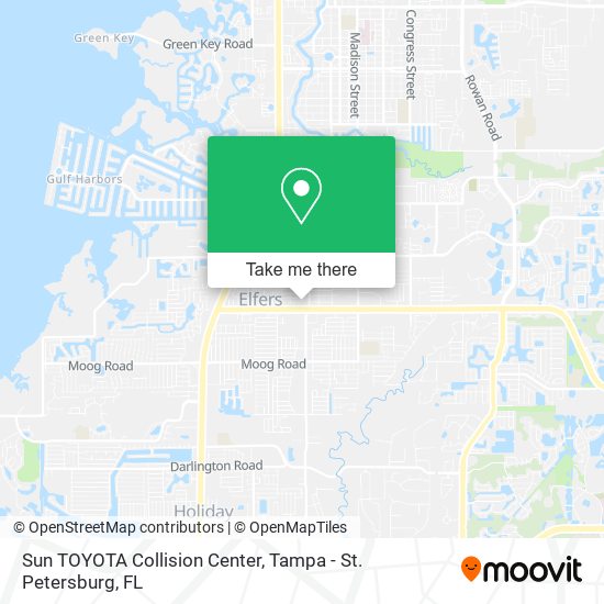 Mapa de Sun TOYOTA Collision Center