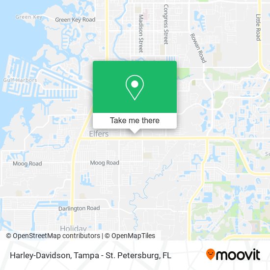 Harley-Davidson map