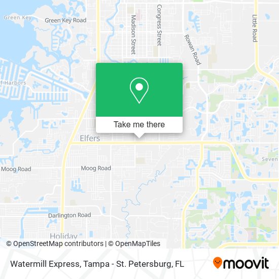 Mapa de Watermill Express