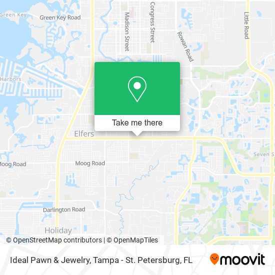 Ideal Pawn & Jewelry map