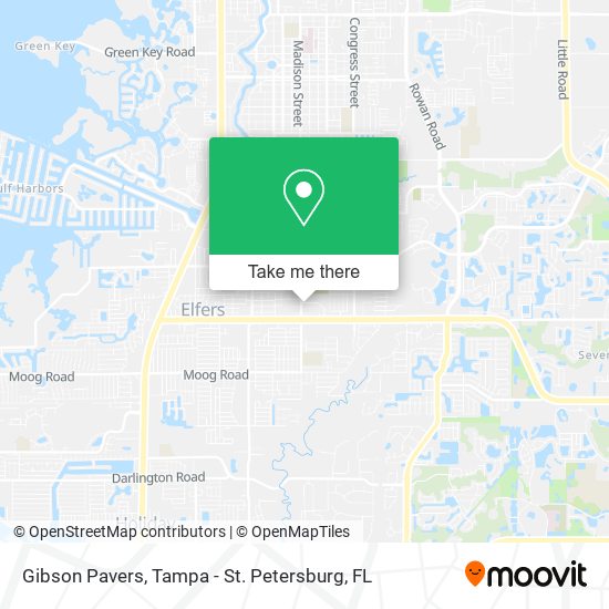 Gibson Pavers map