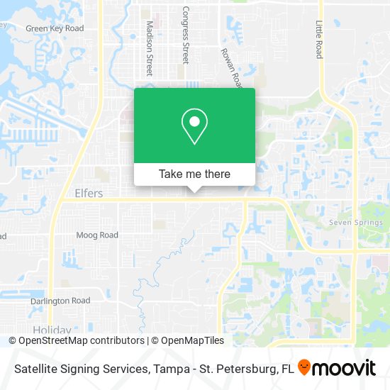 Satellite Signing Services map