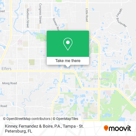 Kinney, Fernandez & Boire, P.A. map