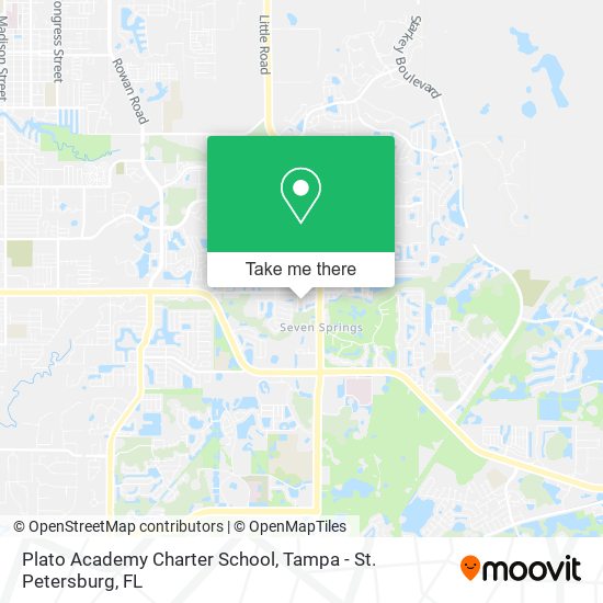Mapa de Plato Academy Charter School