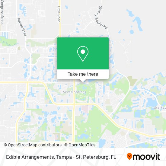 Edible Arrangements map