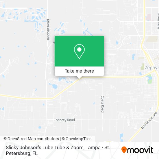 Mapa de Slicky Johnson's Lube Tube & Zoom