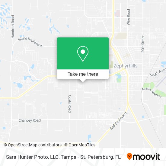 Mapa de Sara Hunter Photo, LLC