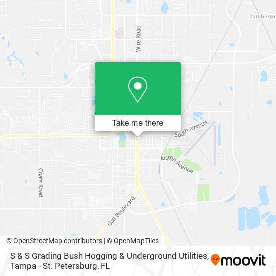 S & S Grading Bush Hogging & Underground Utilities map