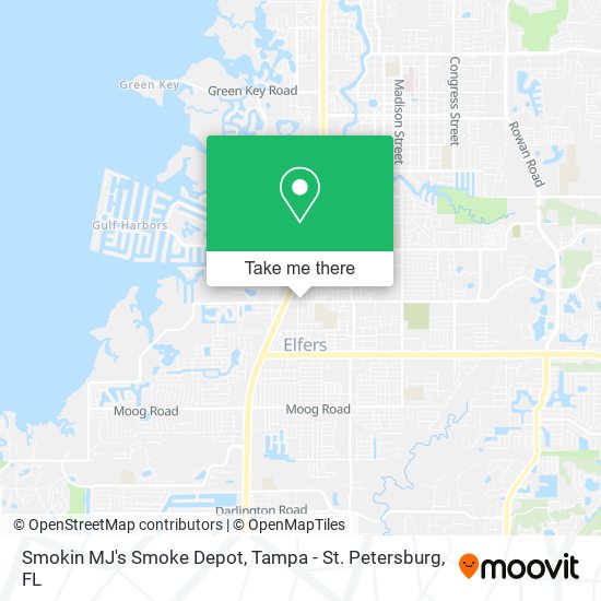Mapa de Smokin MJ's Smoke Depot