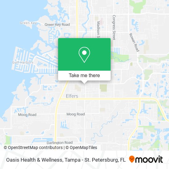 Mapa de Oasis Health & Wellness