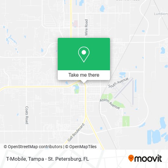 T-Mobile map