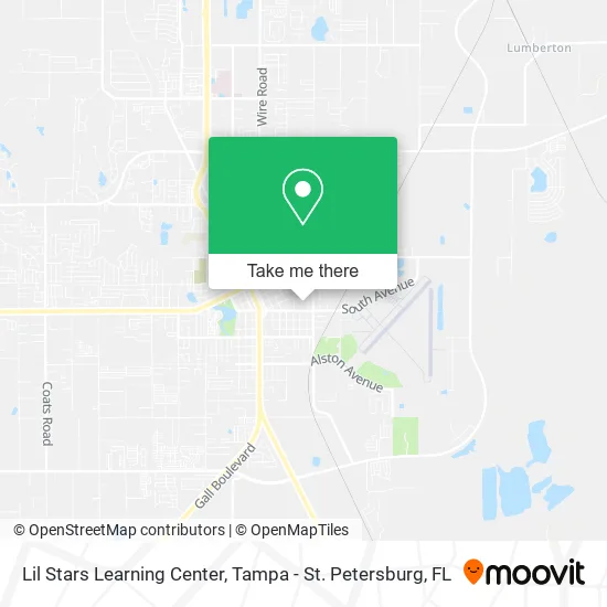 Lil Stars Learning Center map