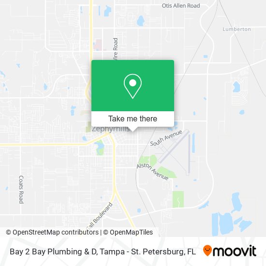 Bay 2 Bay Plumbing & D map