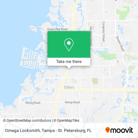 Omega Locksmith map