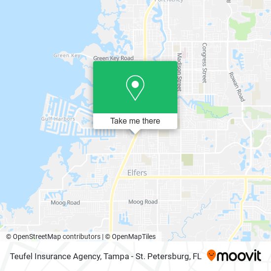 Teufel Insurance Agency map