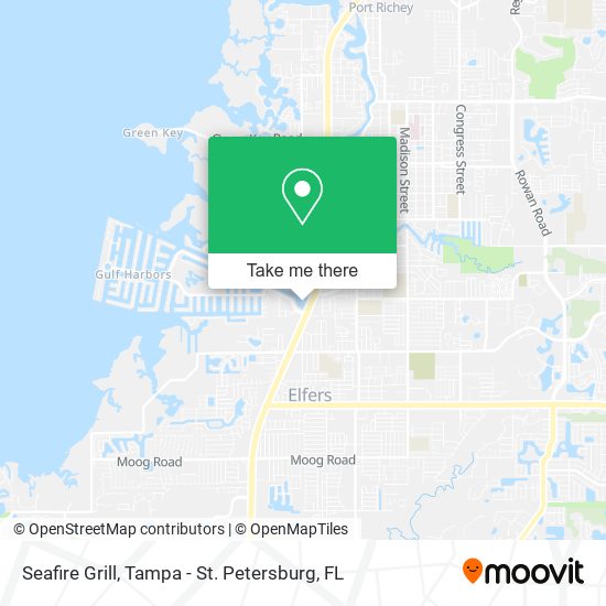 Seafire Grill map
