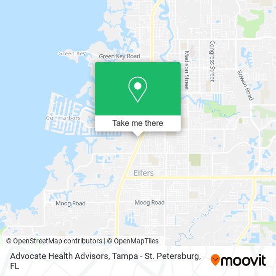 Advocate Health Advisors map