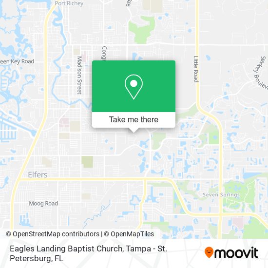 Eagles Landing Baptist Church map