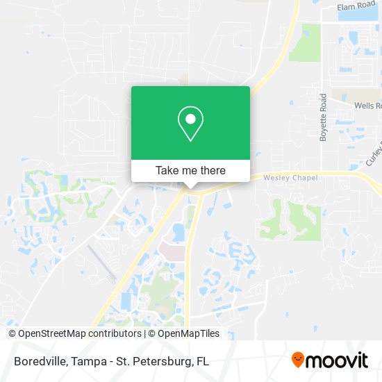 Boredville map