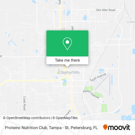 Proteinc Nutrition Club map