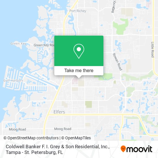 Coldwell Banker F. I. Grey & Son Residential, Inc. map