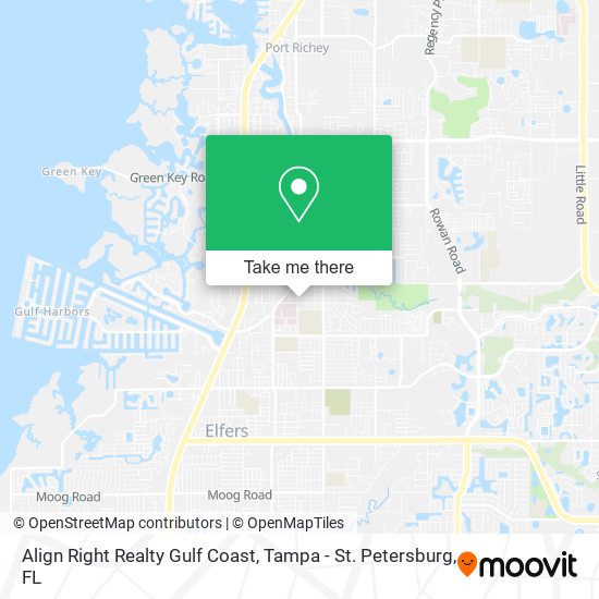 Align Right Realty Gulf Coast map